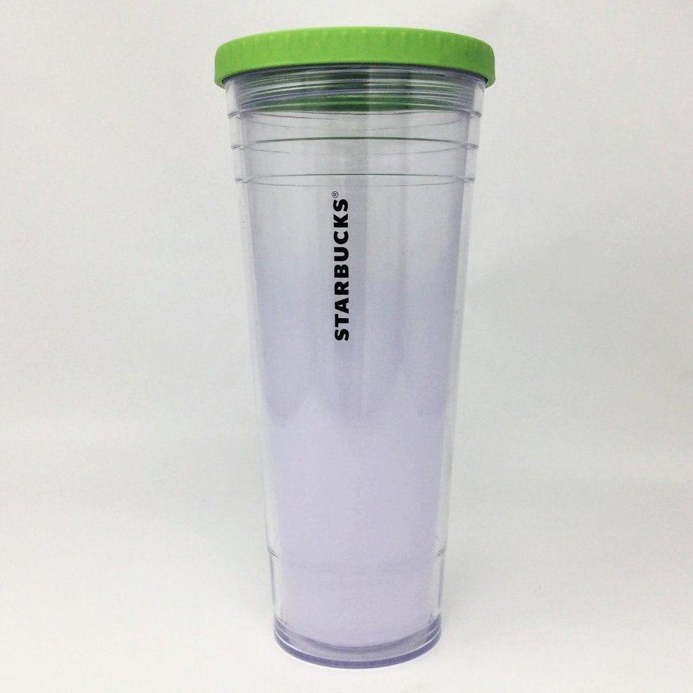 Starbucks White Gradient Travel Tumbler 24oz.